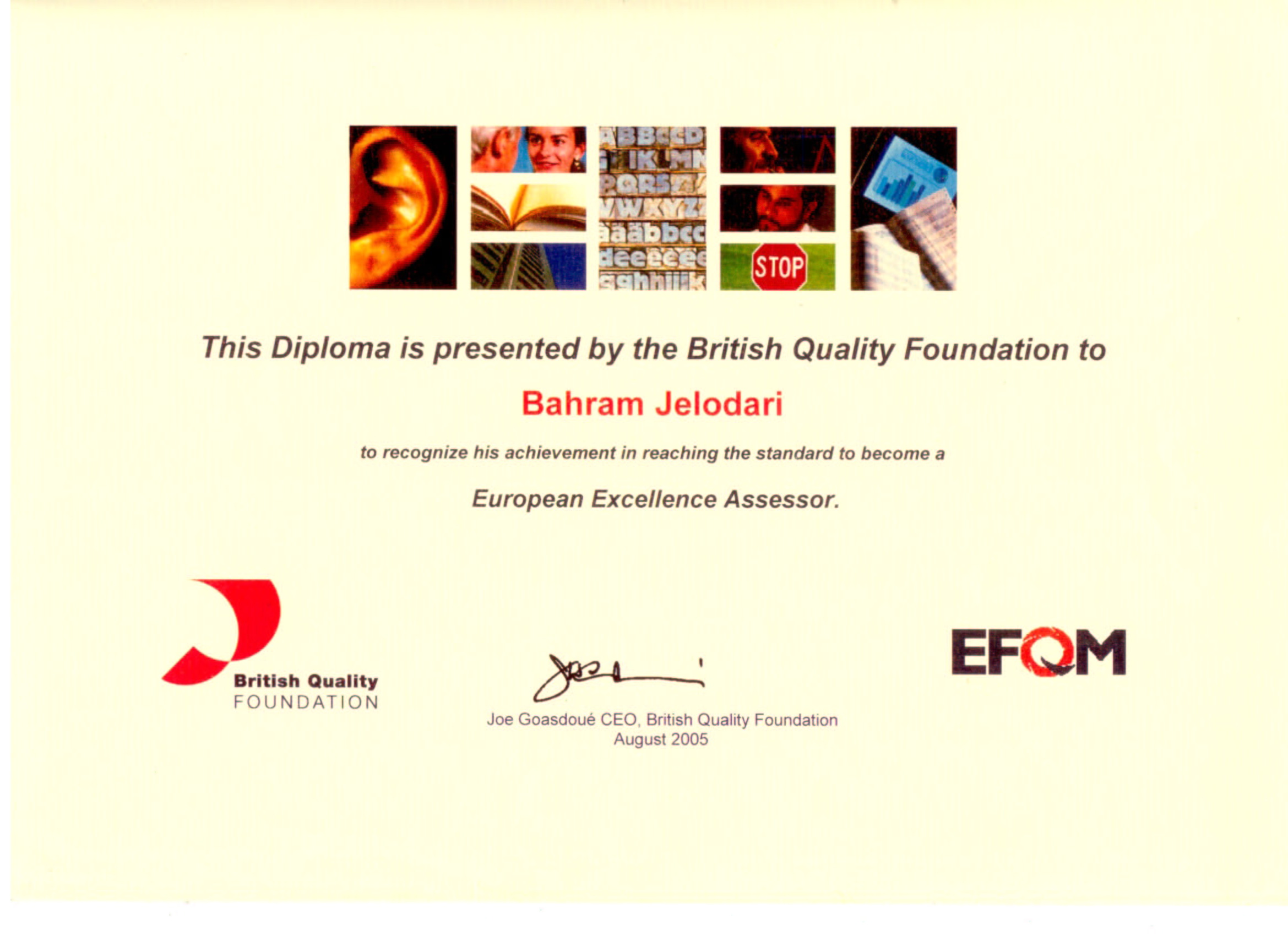 EFQM Assessor