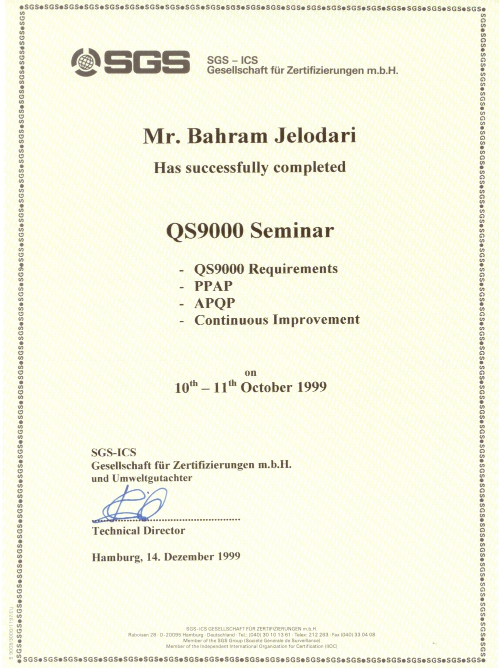 QS9000